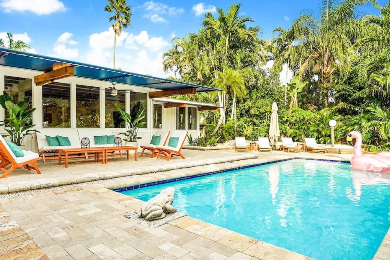 Casa In Tropic Paradise With Pool, Bbq And Firepit Villa Biscayne Park Exterior photo